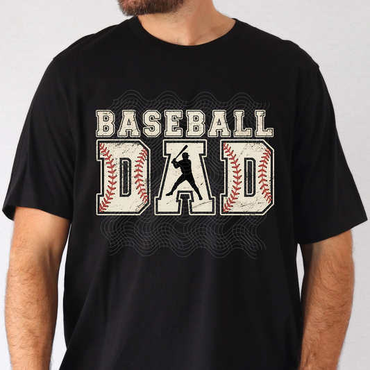 BASEBALL DAD - DTF TRANSFER