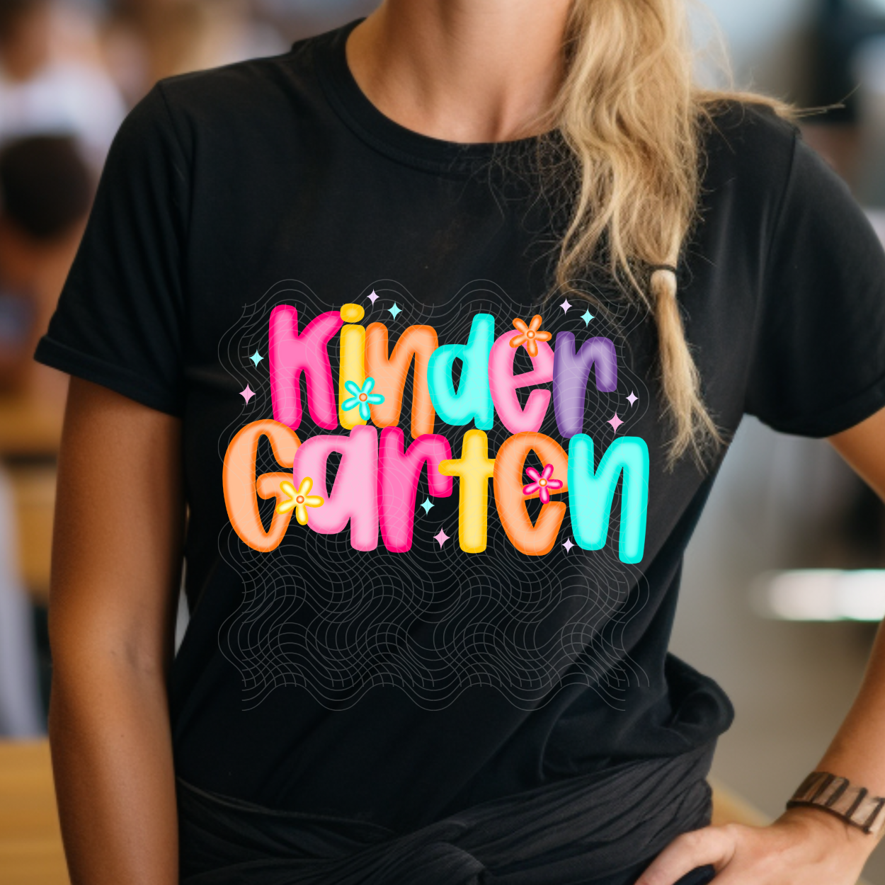 KINDERGARTEN BRIGHT - DTF TRANSFER