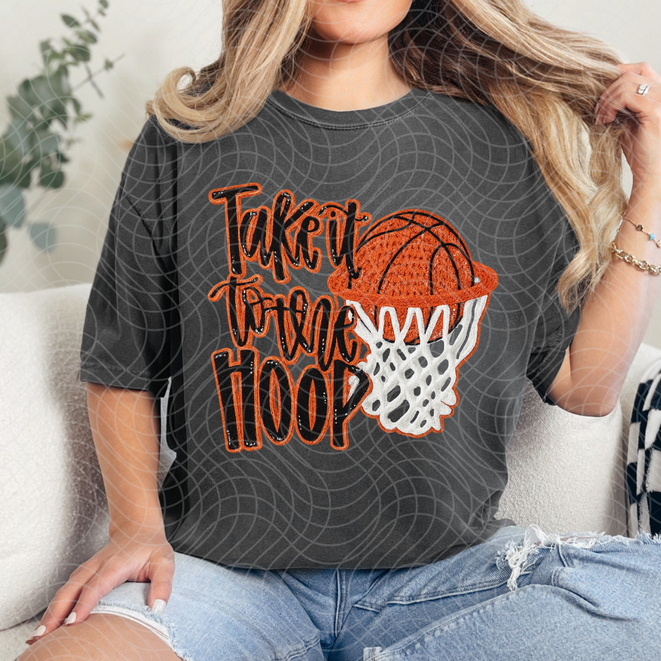 TAKE IT TO THE HOOP FAUX YARN - DTF TRANSFER