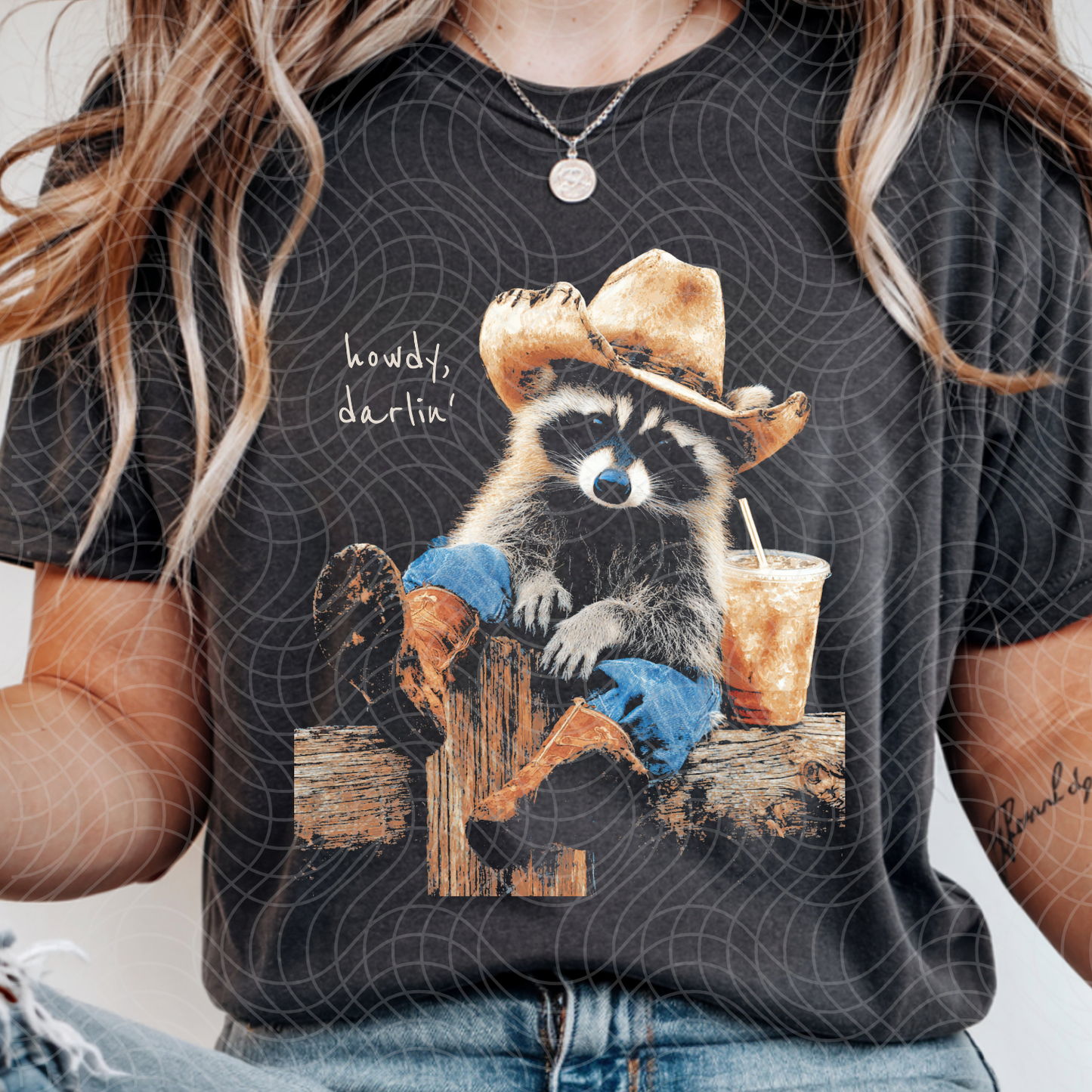 HOWDY DARLIN COON - DTF TRANSFER