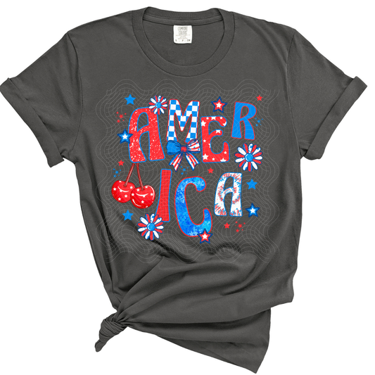AMERICA STARS - DTF TRANSFER