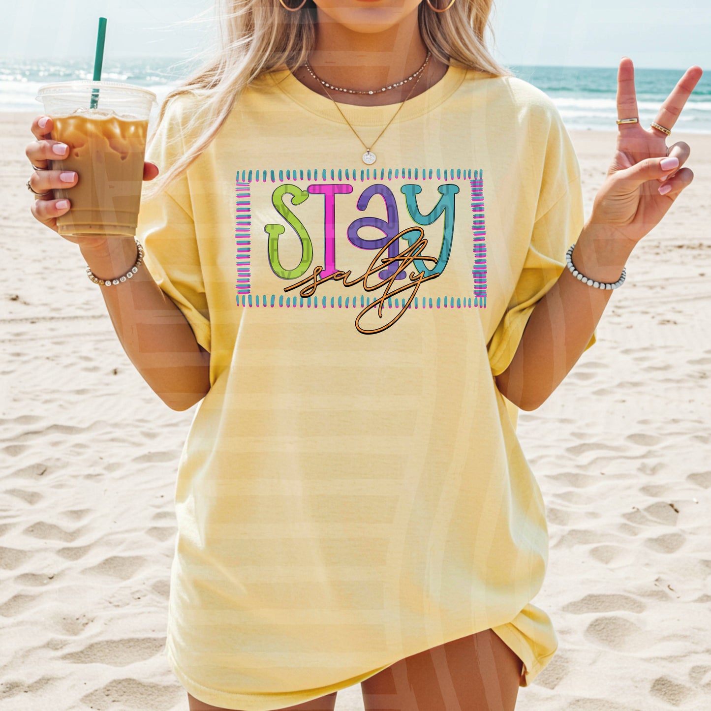 STAY SALTY - DTF TRANSFER