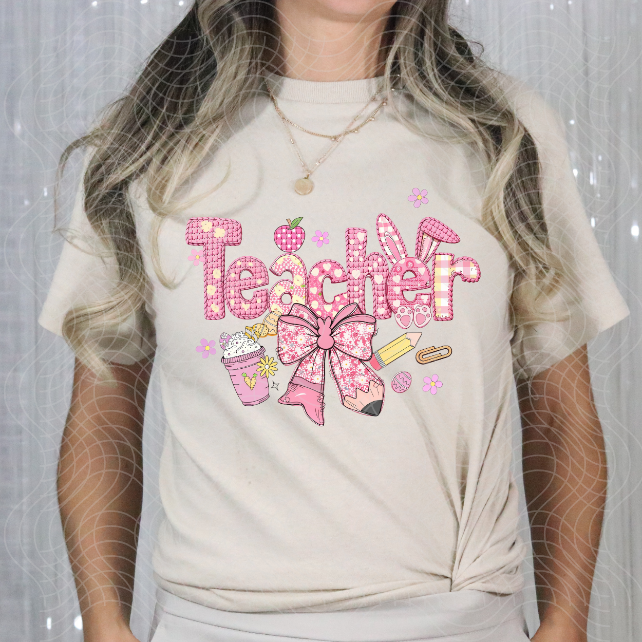 TEACHER EASTER - DTF TRANSFER