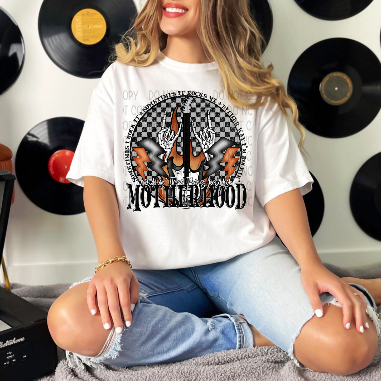 ROCKIN MOTHERHOOD - DTF TRANSFER