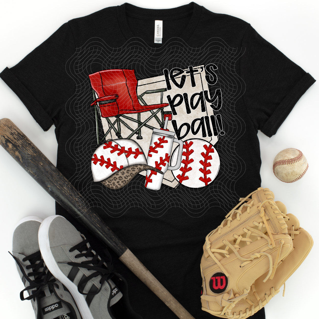 BASEBALL PLAY BALL - DTF TRANSFER