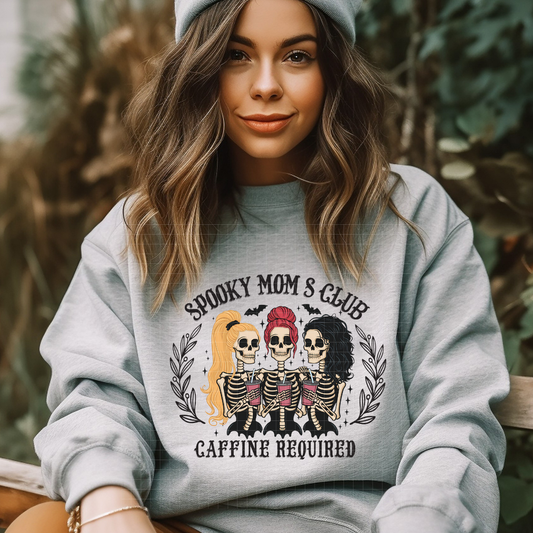SPOOKY MOMS CLUB - DTF TRANSFER