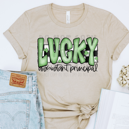 LUCKY ASST PRINCIPAL - DTF TRANSFER