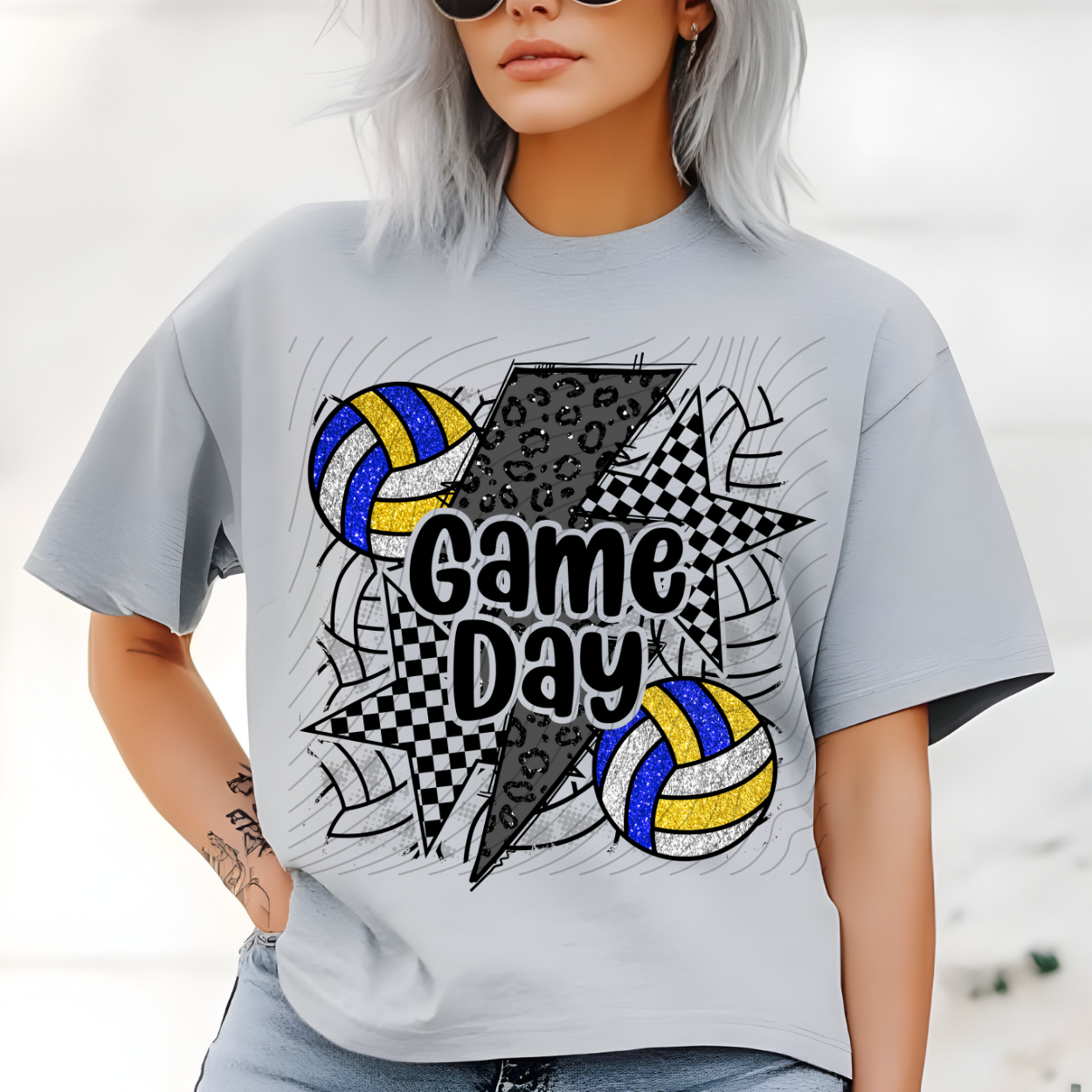 GAME DAY VOLLEYBALL - DTF TRANSFER