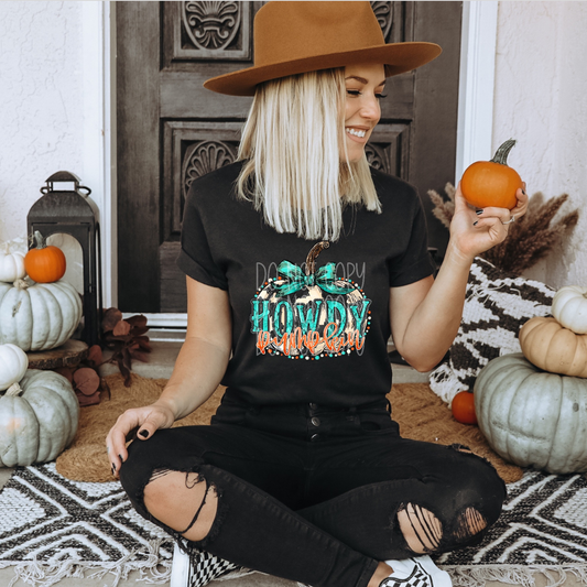 HOWDY PUMPKIN - DTF TRANSFER