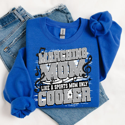 MARCHING BAND GREY - DTF TRANSFER