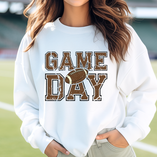 GAME DAY DISTRESSED - DTF TRANSFER