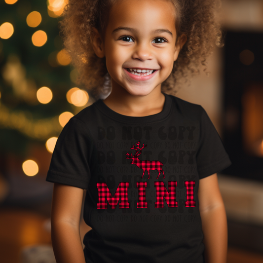 MINI BUFFALO PLAID - DTF TRANSFER