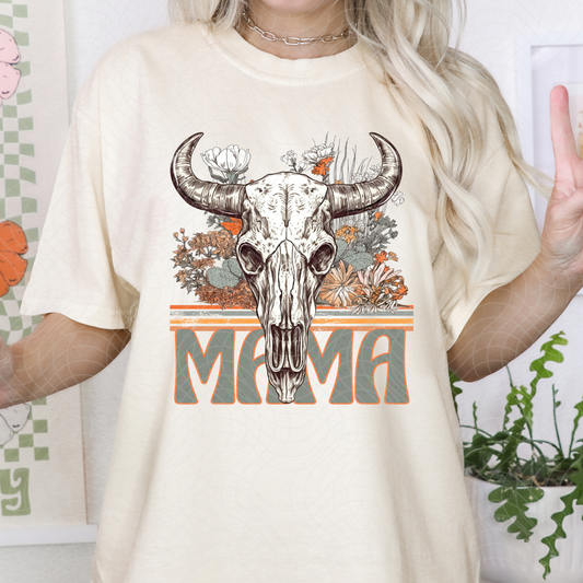 SKULL MAMA - DTF TRANSFER