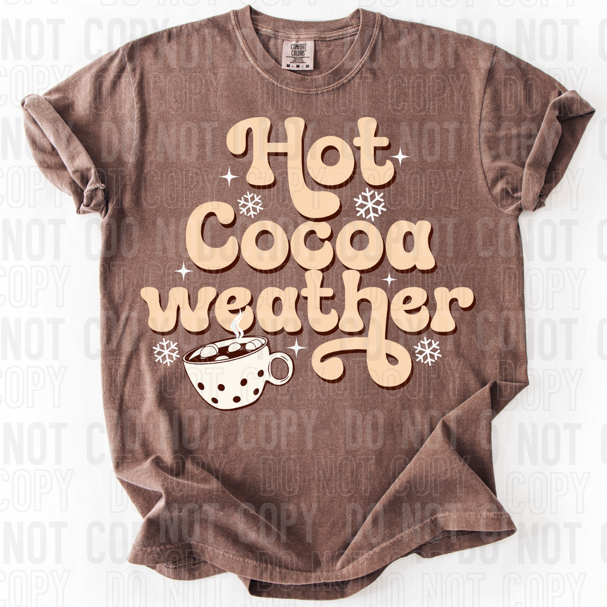 HOT COCOA WEATHER - DTF TRANSFER