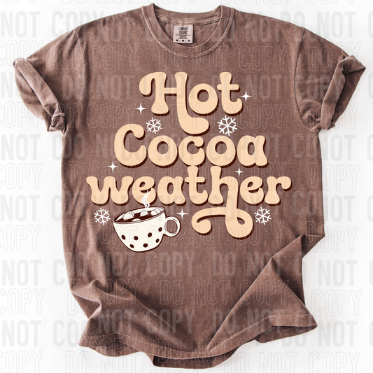 HOT COCOA WEATHER - DTF TRANSFER