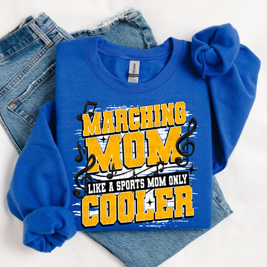 MARCHING BAND YELLOW GOLD - DTF TRANSFER