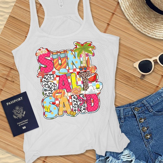 SUN SALT SAND - DTF TRANSFER