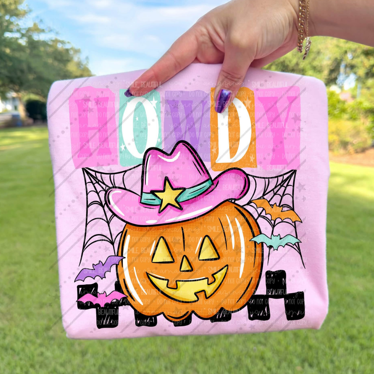 HOWDY PUMPKIN - DTF TRANSFER