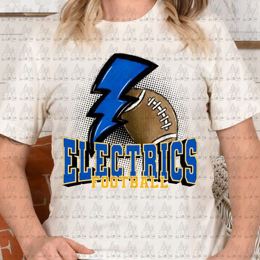 ELECTRICS FOOTBALL - DTF TRANSFER