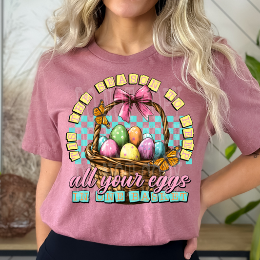 ALL YOUR EGGS - DTF TRANSFER