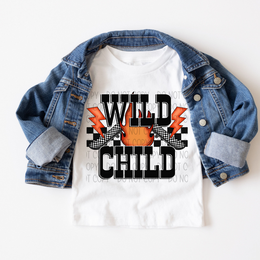 WILD CHILD ORANGE - DTF TRANSFER