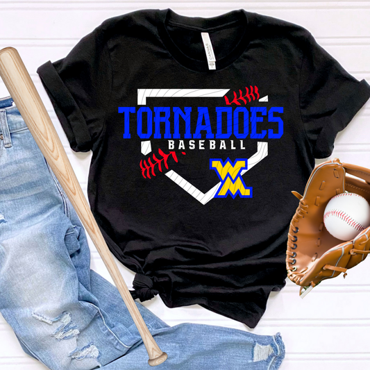 TORNADOES BASEBALL - DTF TRANSFER