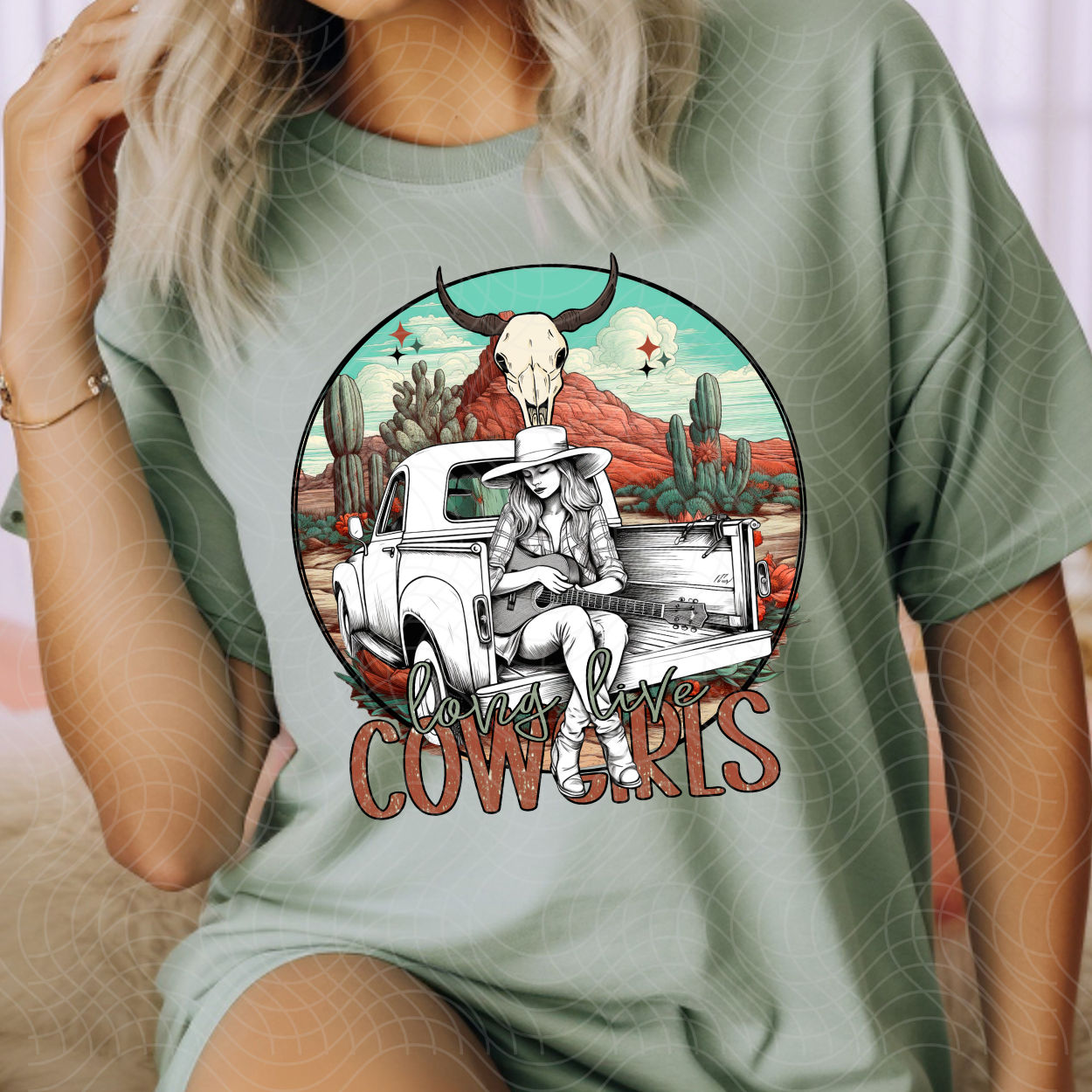 LONG LIVE COWGIRLS - DTF TRANSFER