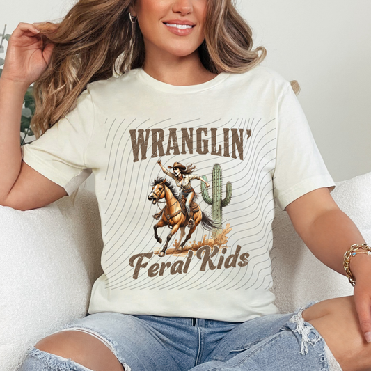 WRANGLIN FERAL KIDS - DTF TRANSFER