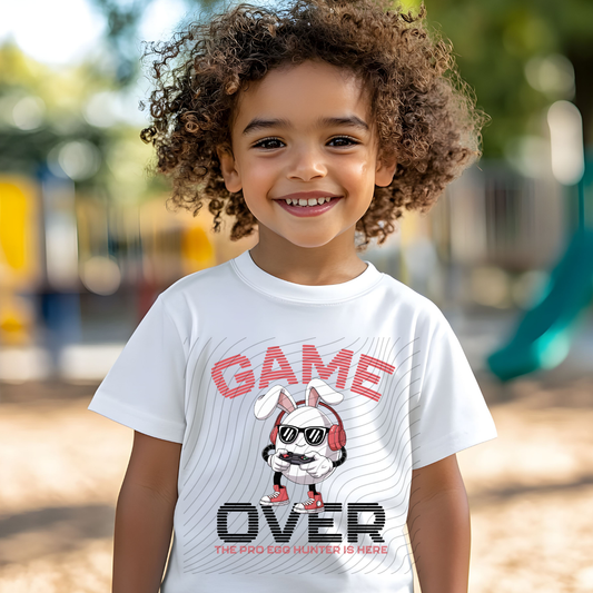 GAME OVER RED/BLK - DTF TRANSFER