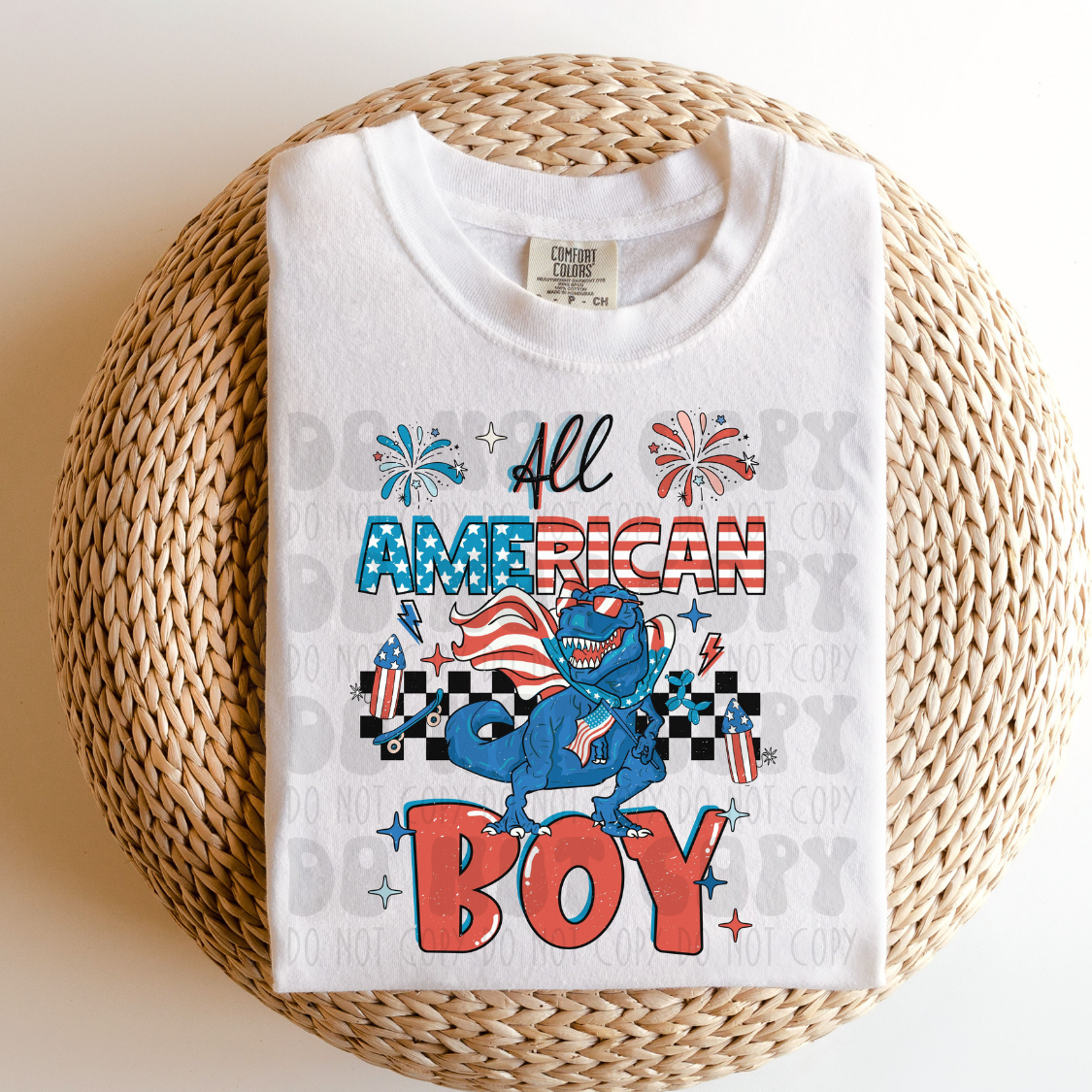 ALL AMERICAN BOY - DTF TRANSFER