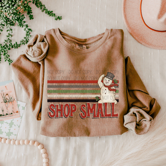 SHOP SMALL CHRISTMAS - DTF TRANSFER