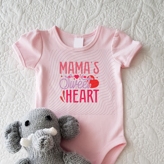 MAMAS SWEET HEART, GIRL - DTF TRANSFER