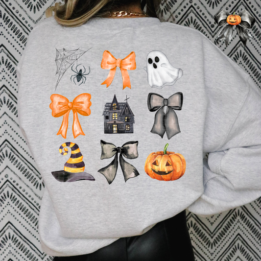 HAUNTED HOUSE COLLAGE W/ POCKET - DTF TRANSFER