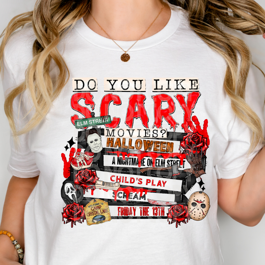 SCARY MOVIES - DTF TRANSFER