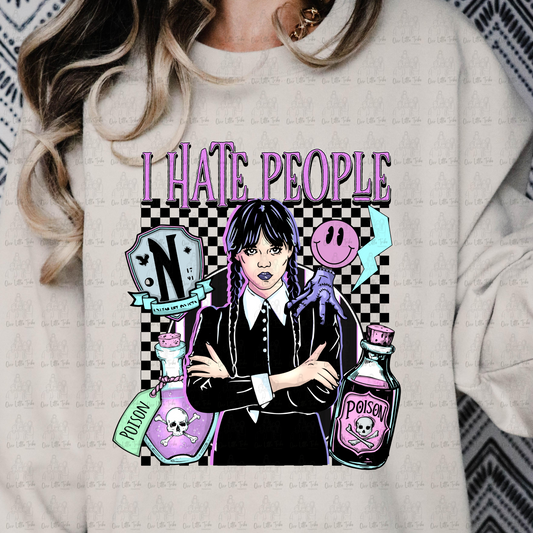 I HATE PEOPLE - DTF TRANSFER