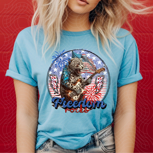 FREEDOM ROCKS - DTF TRANSFER