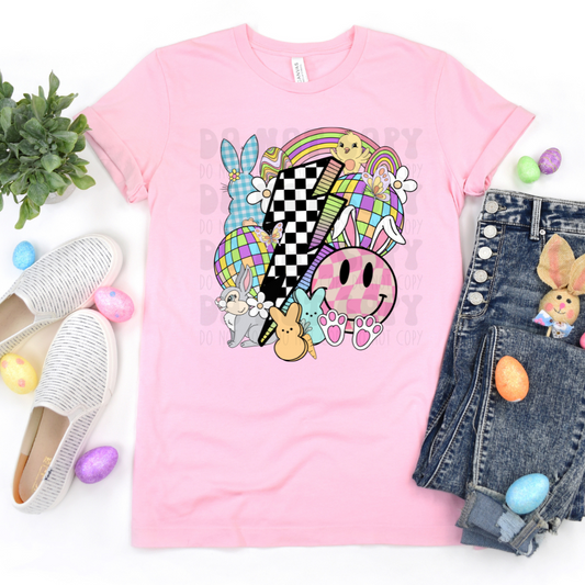 EASTER BOLT COLLAGE - DTF TRANSFER