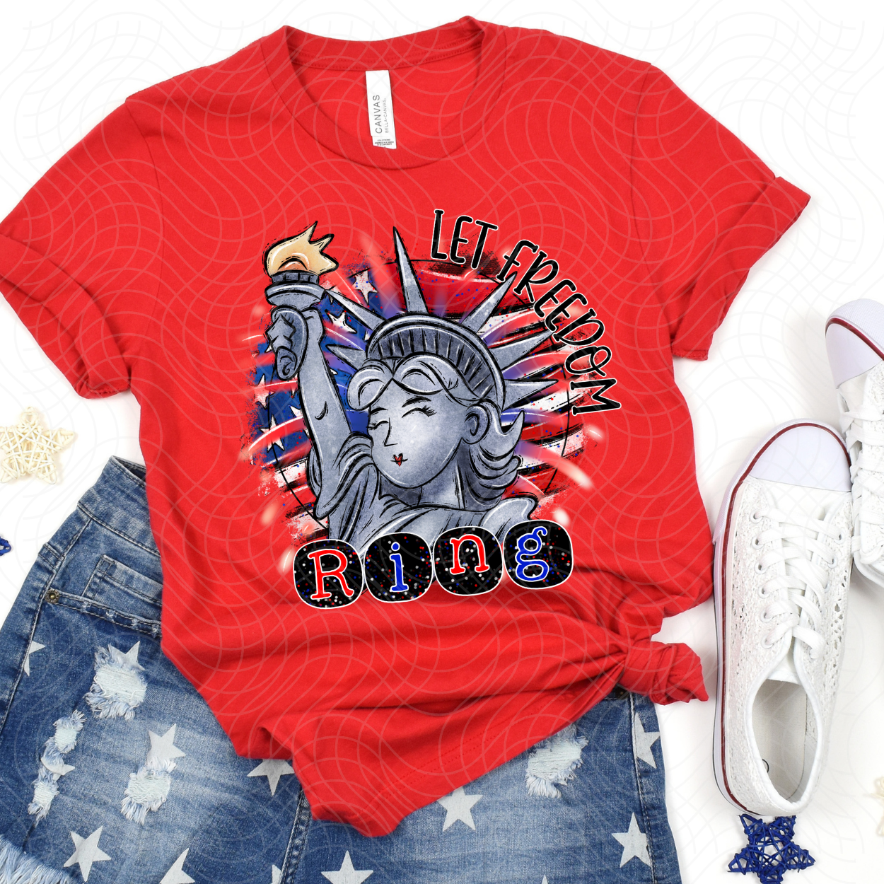 LET FREEDOM RING - DTF TRANSFER