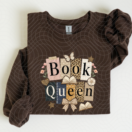 BOOK QUEEN - DTF TRANSFER