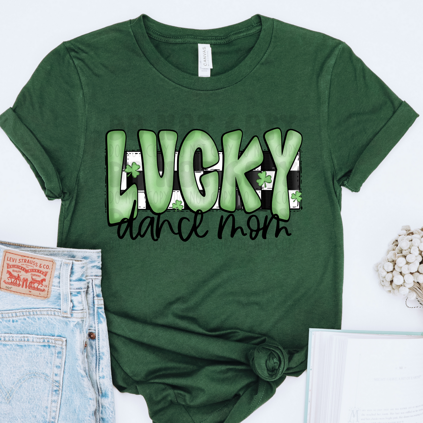 LUCKY DANCE MOM - DTF TRANSFER