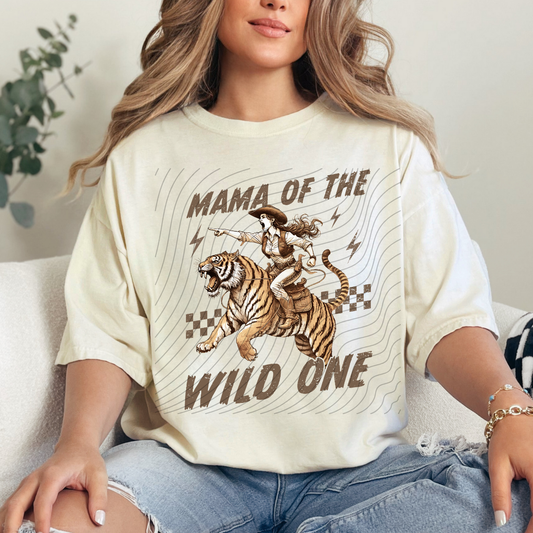MAMA OF THE WILD ONE - DTF TRANSFER
