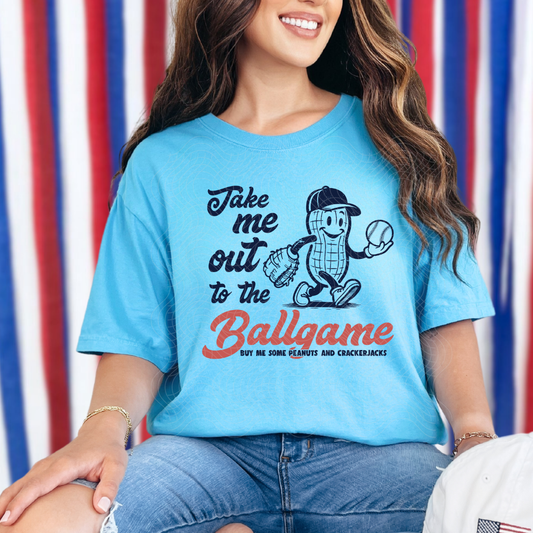 BASEBALL TAKE ME OUT - DTF TRANSFER