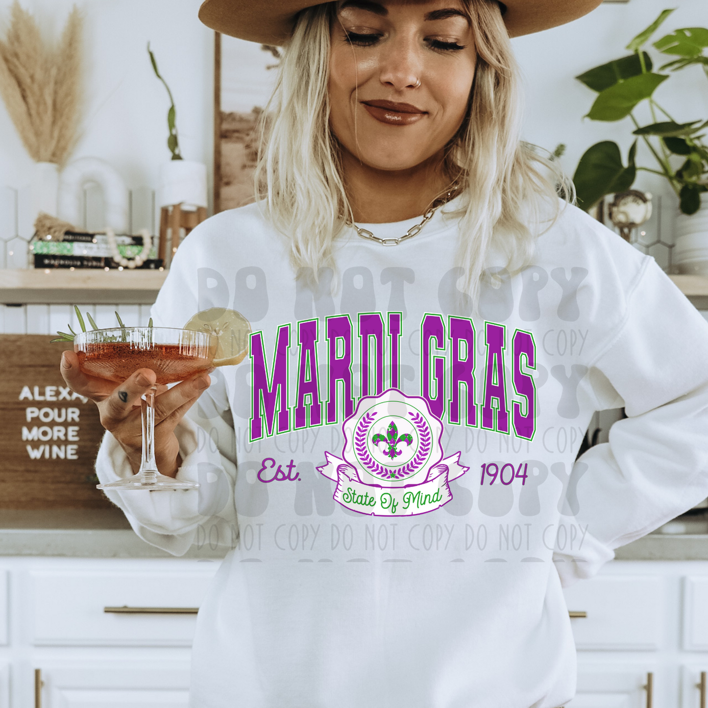 MARDI GRAS STATE OF MIND - DTF TRANSFER