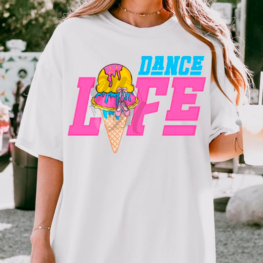 DANCE LIFE DRIP - DTF TRANSFER