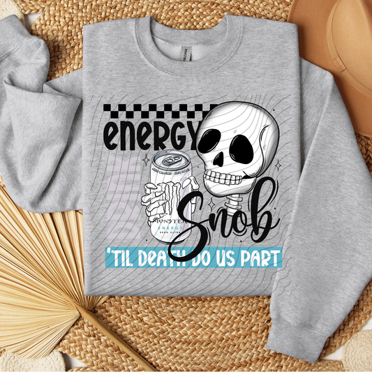 ENERGY SNOB - DTF TRANSFER