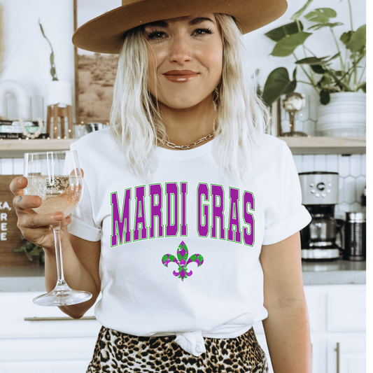 MARDI GRAS - DTF TRANSFER