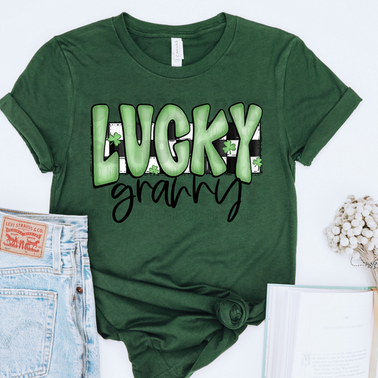 LUCKY GRANNY - DTF TRANSFER