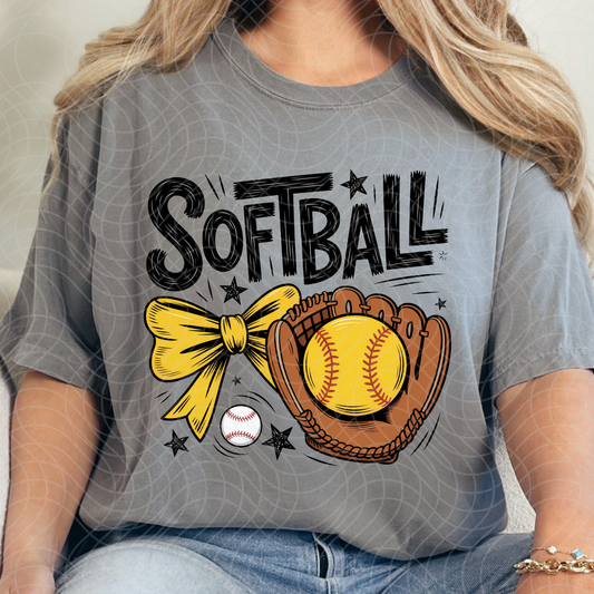 SOFTBALL - DTF TRANSFER