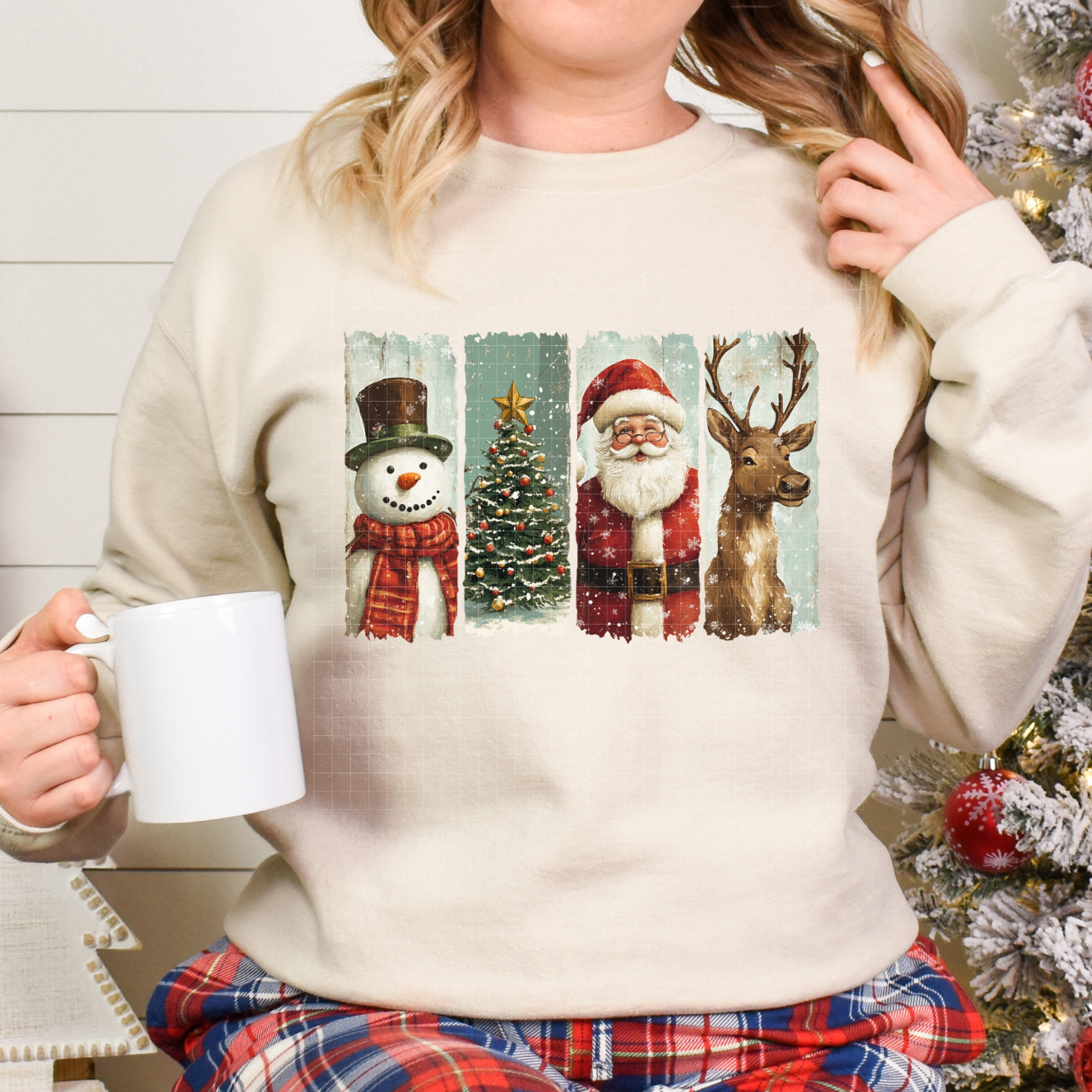 CHRISTMAS PAINT STROKES - DTF TRANSFER