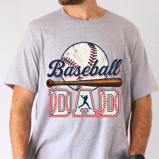 BASEBALL DAD - DTF TRANSFER